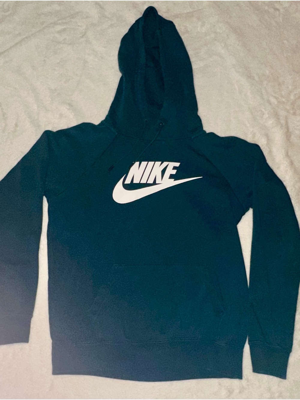 Nike Teal Hoodie with White Logo